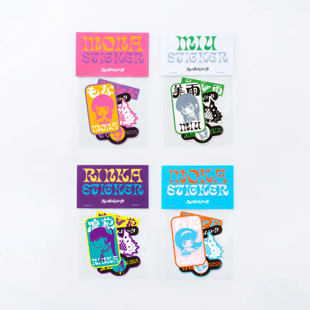【Phantom Siita】NAME STICKER PACK (MOKA) [GOODS] - Image 2