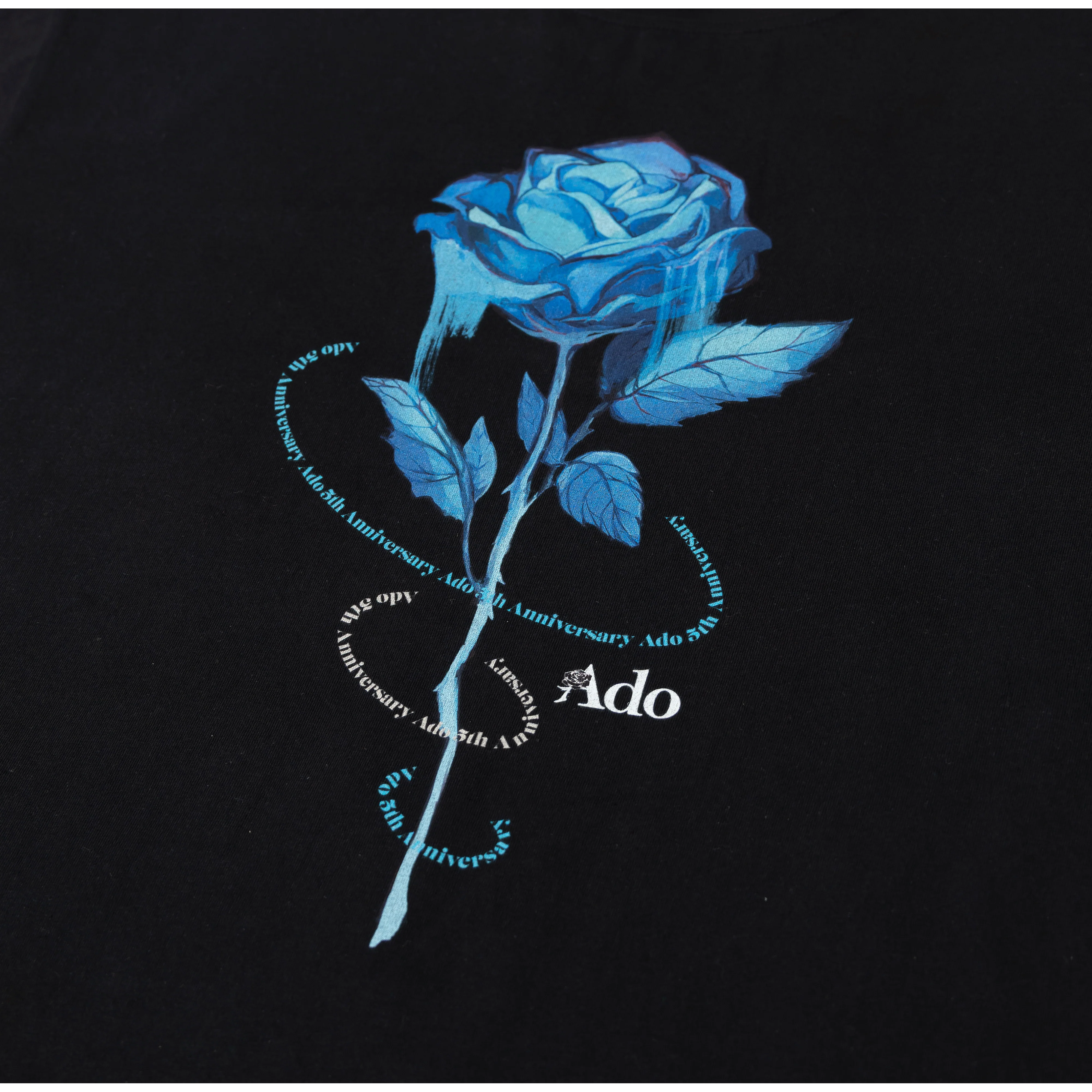 ＜2nd Sale＞ Blue Rose T-shirt [GOODS] - Image 3